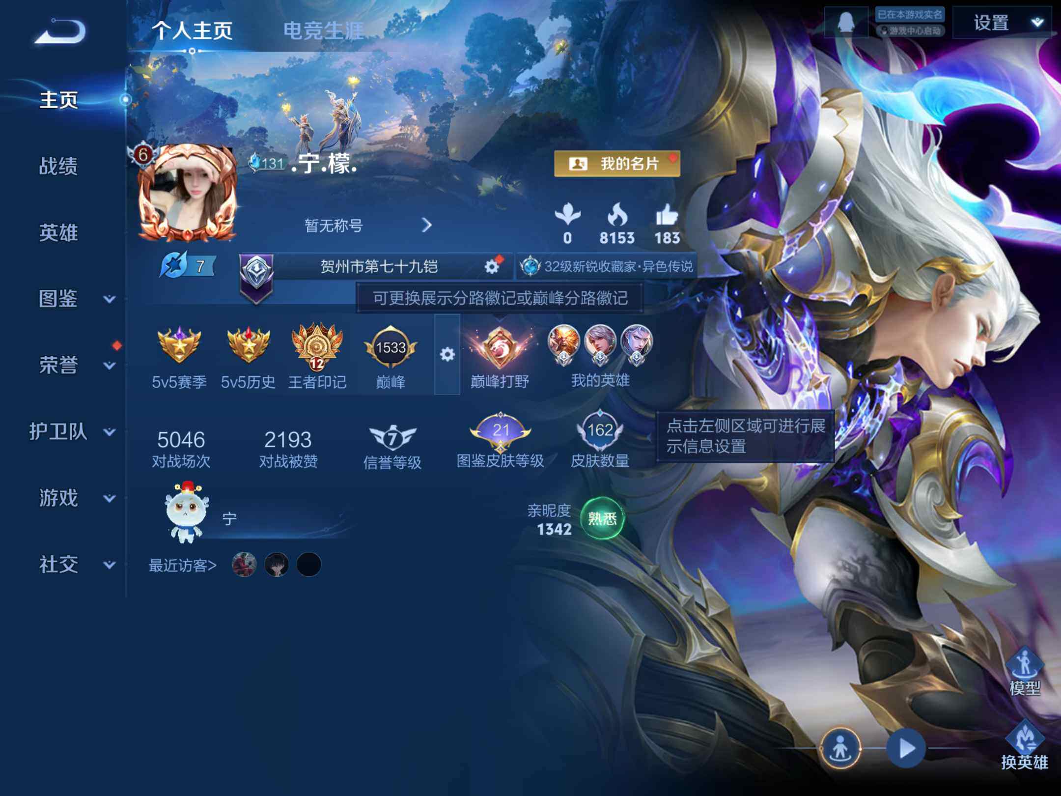 WZKG451349王者荣耀账号详情图8