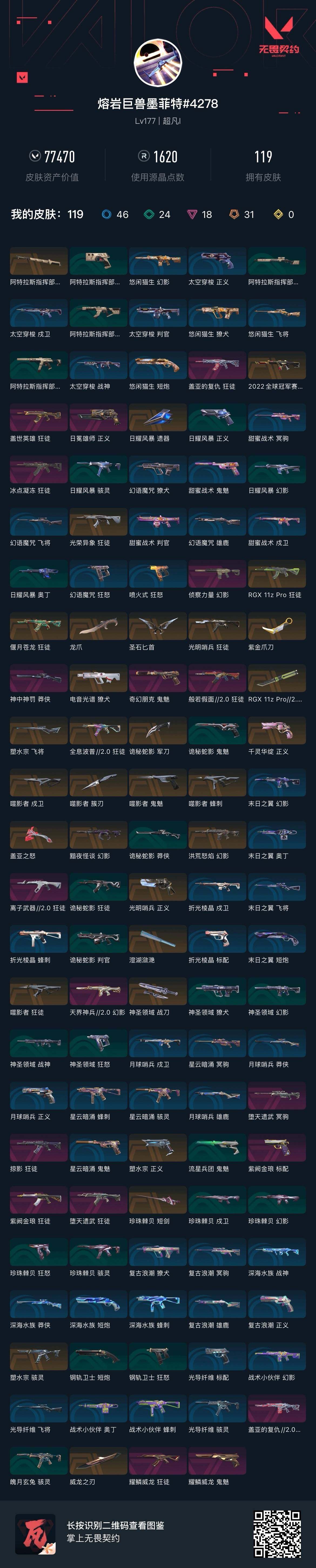 WWQQYYX42704无畏契约账号详情图8