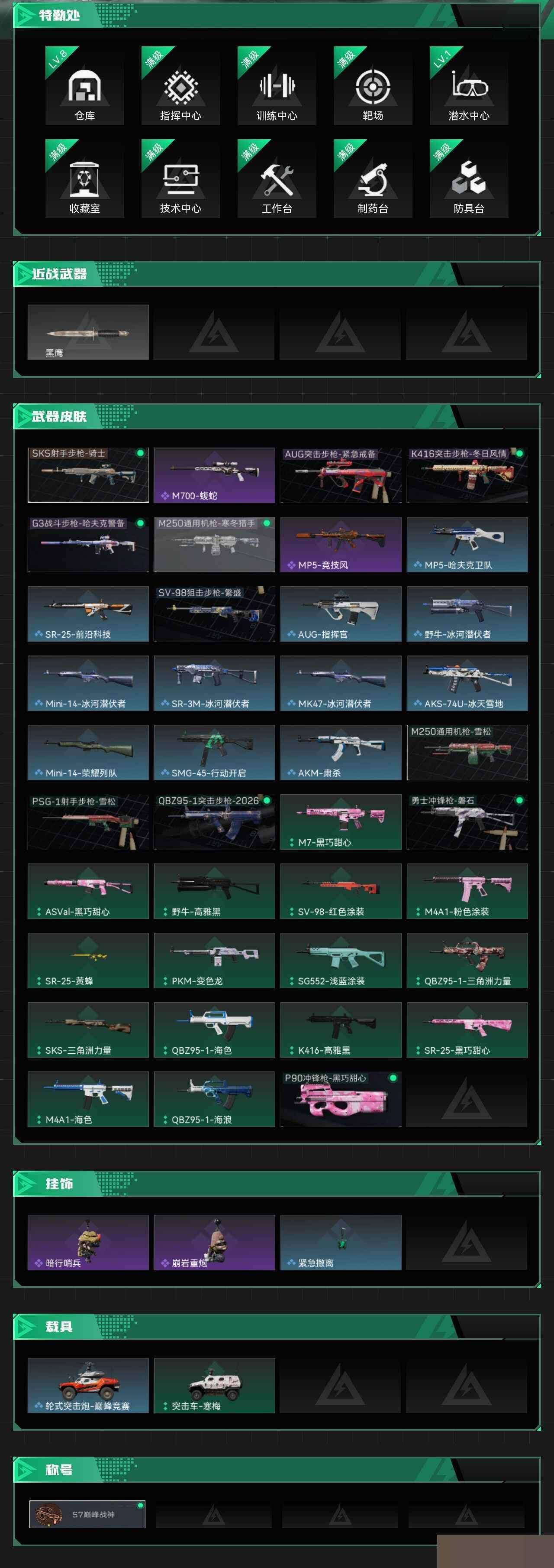 SJZCMW44065三角洲行动账号详情图3