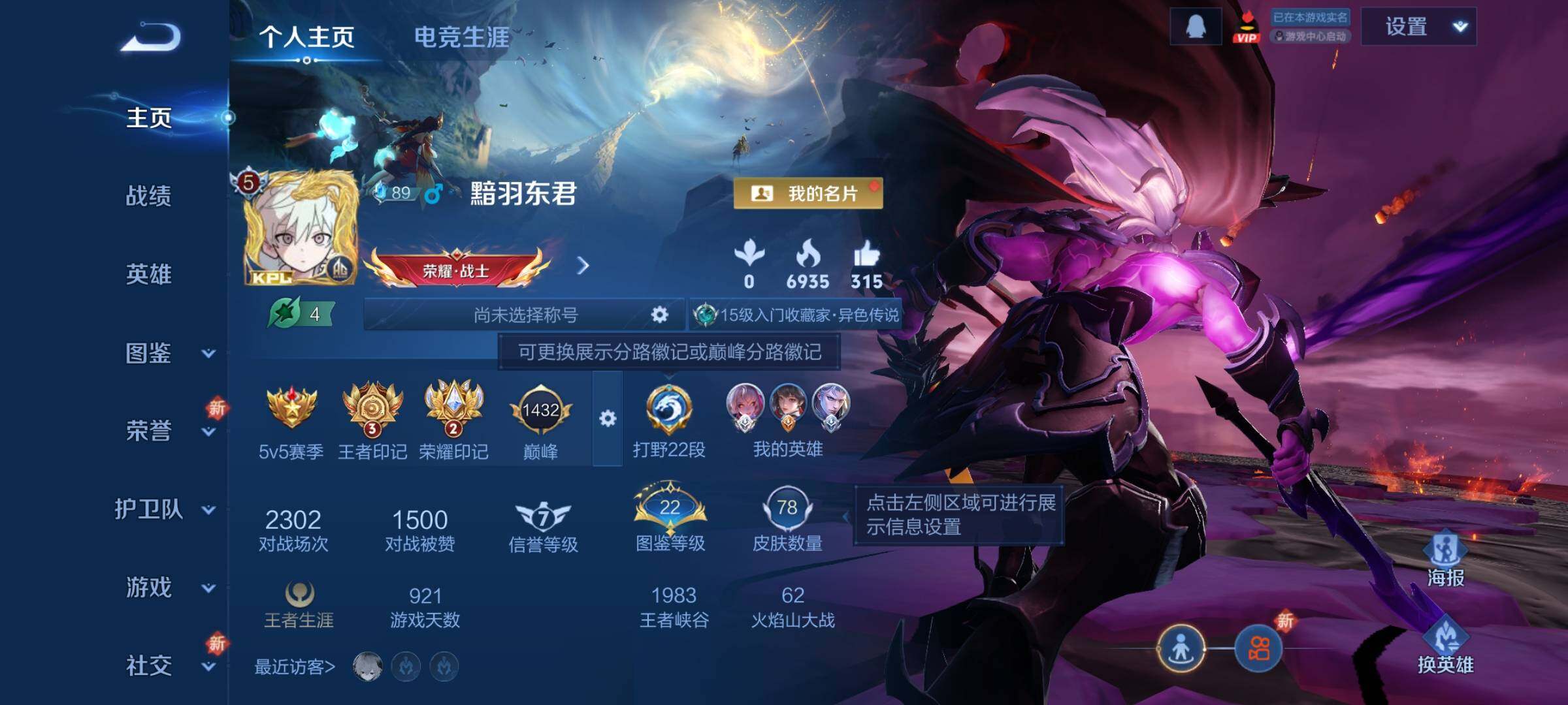 WZCMY424815王者荣耀账号详情图2 WZCMY424815王者荣耀账号详情图2