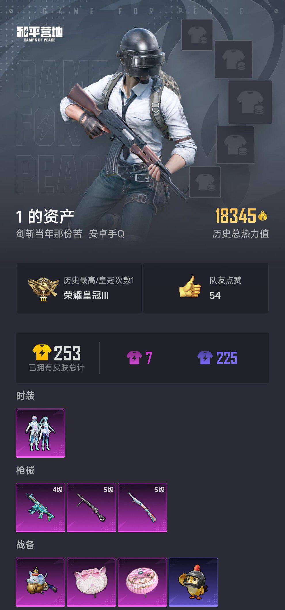 HPCMW416863和平精英账号详情图3 HPCMW416863和平精英账号详情图3