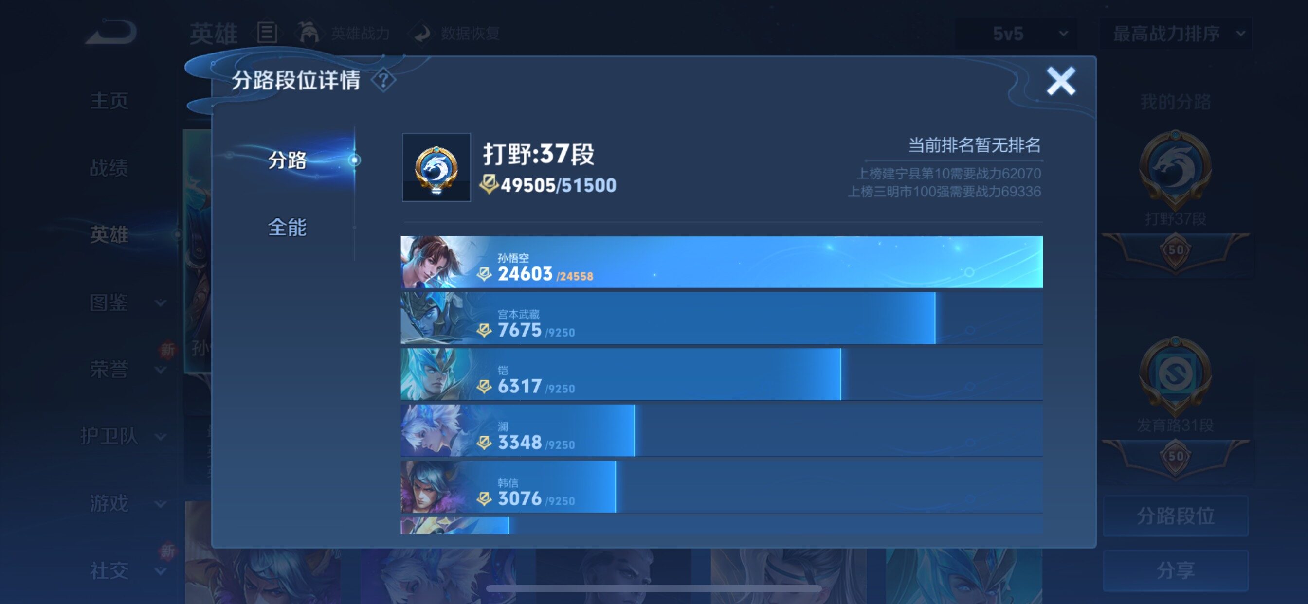 WZCMY424512王者荣耀账号详情图4