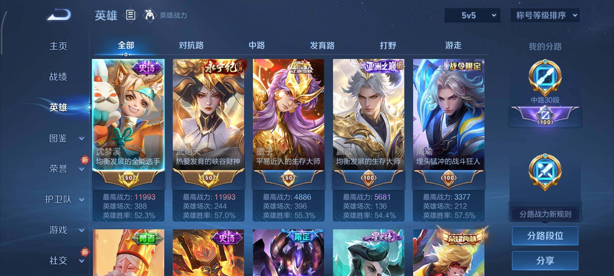 WZCMW429334王者荣耀账号详情图3