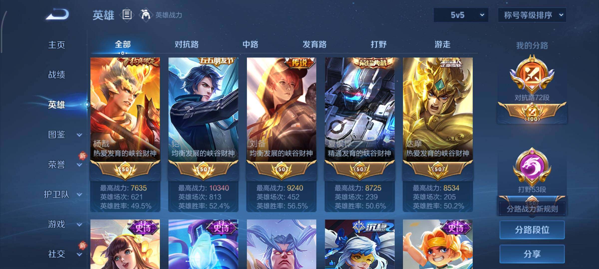 WZCMW429414王者荣耀账号详情图5