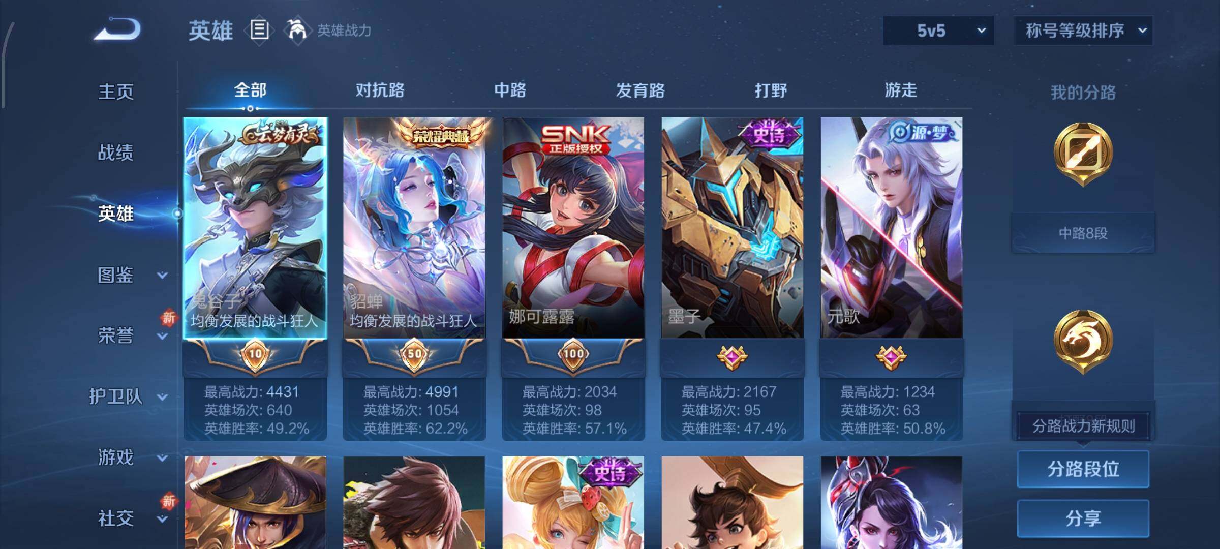 WZCMW429341王者荣耀账号详情图3