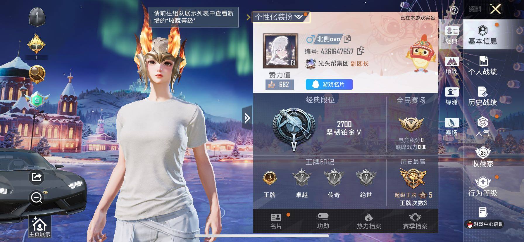 HPCMW416771和平精英账号详情图2