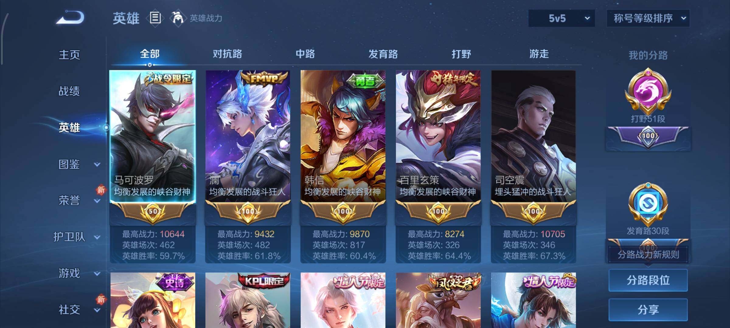 WZCMW429393王者荣耀账号详情图3