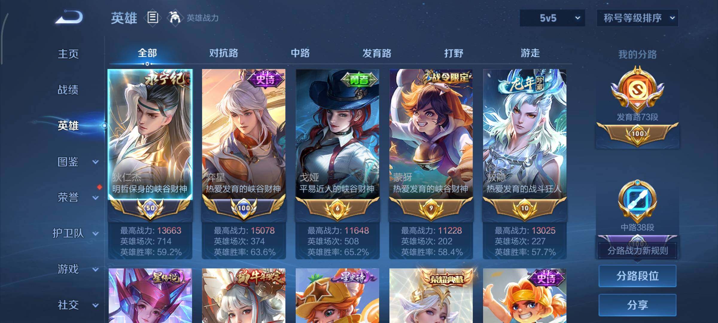 WZCMY424121王者荣耀账号详情图4