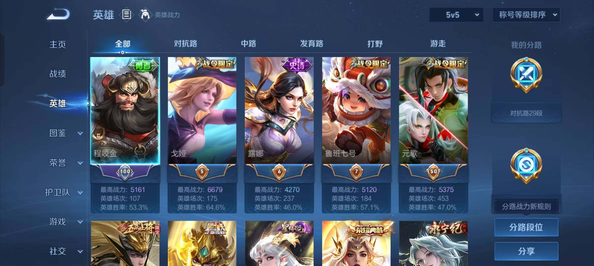 WZLX466671王者荣耀账号详情图3