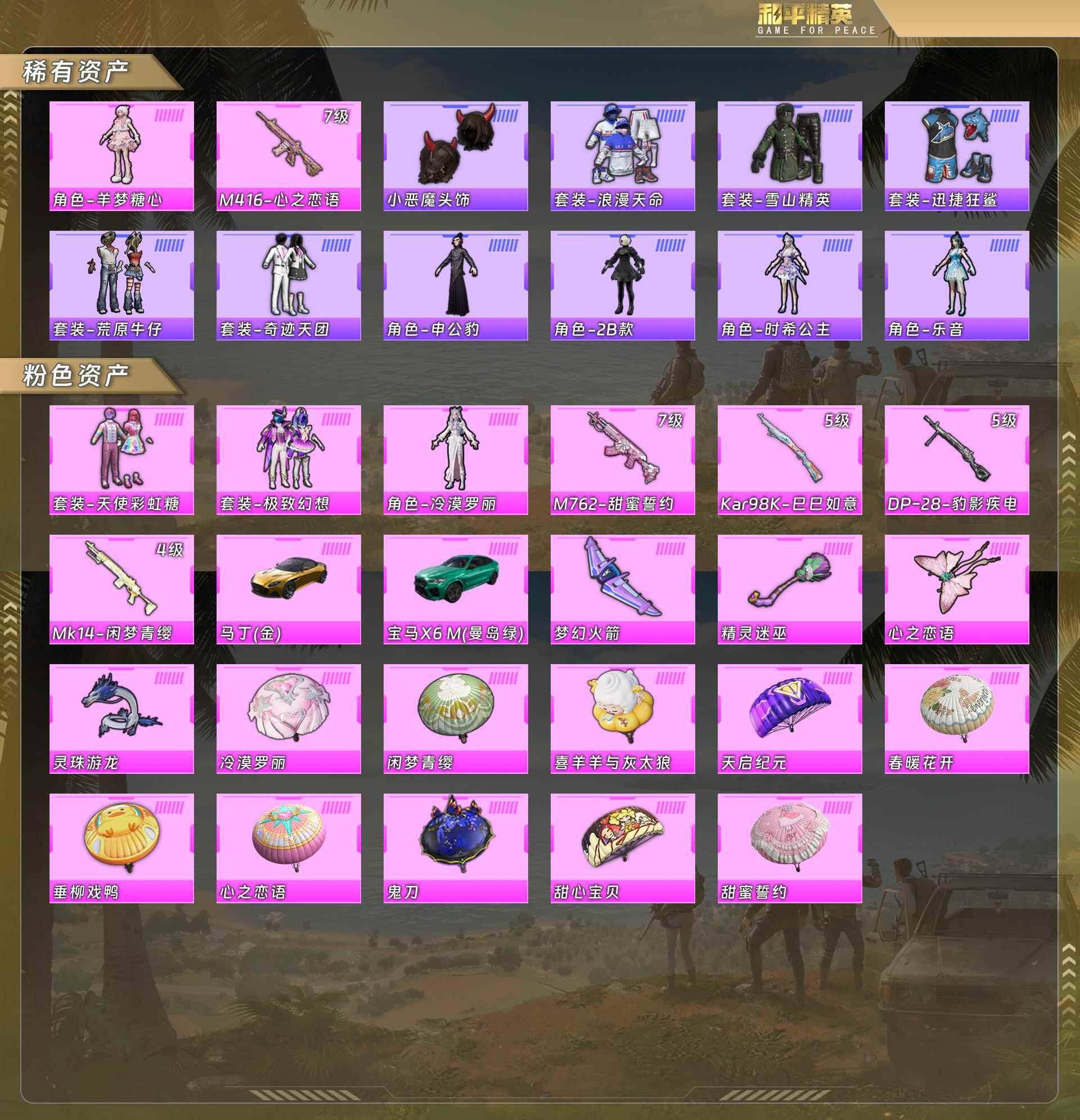 HPCMW478763和平精英账号详情图4