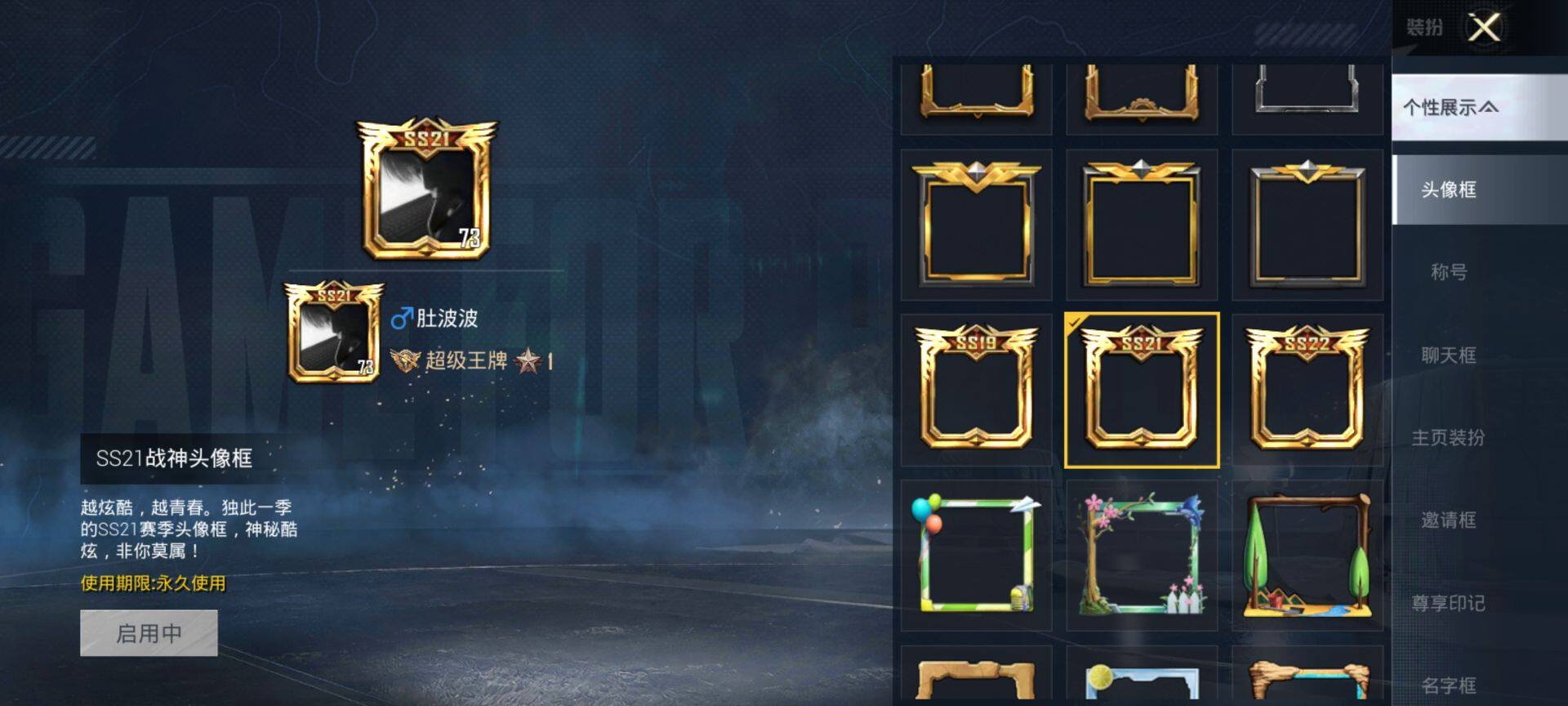 HPQM413476和平精英账号详情图4