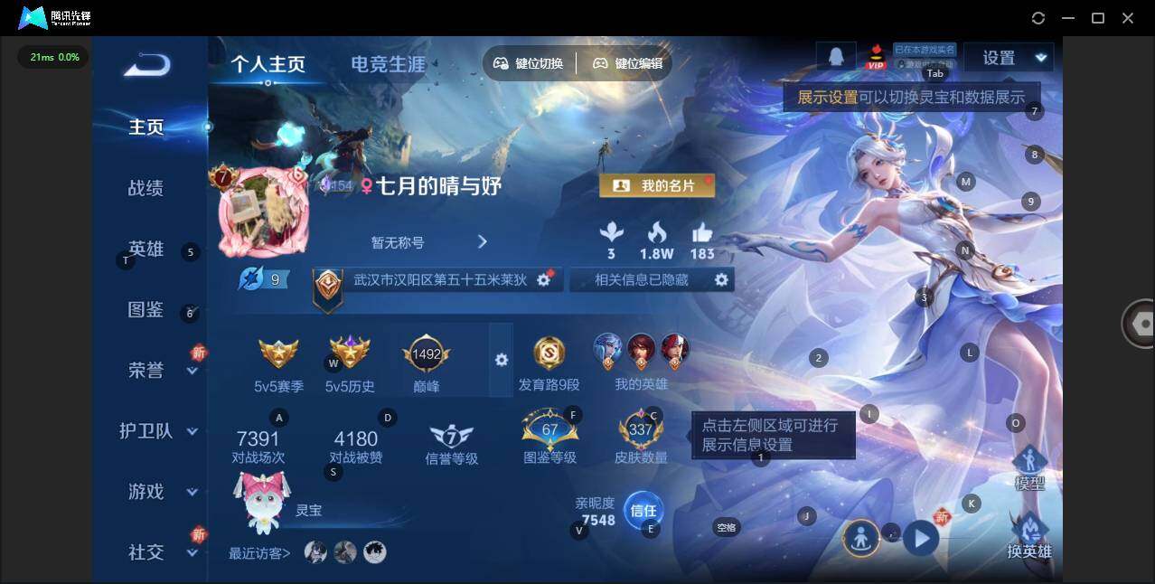 WZLX463786王者荣耀账号详情图8