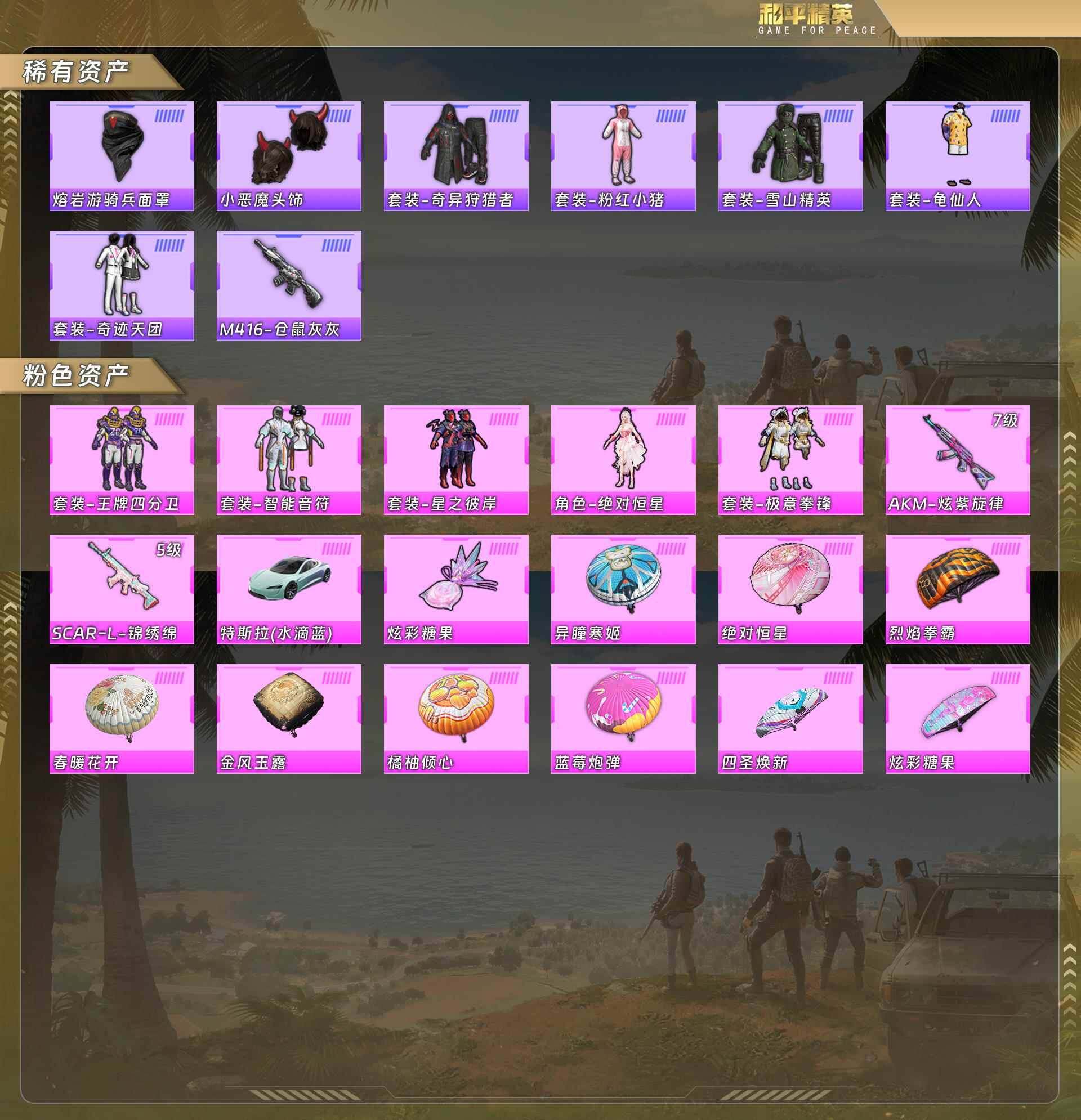 HPQM478256和平精英账号详情图5