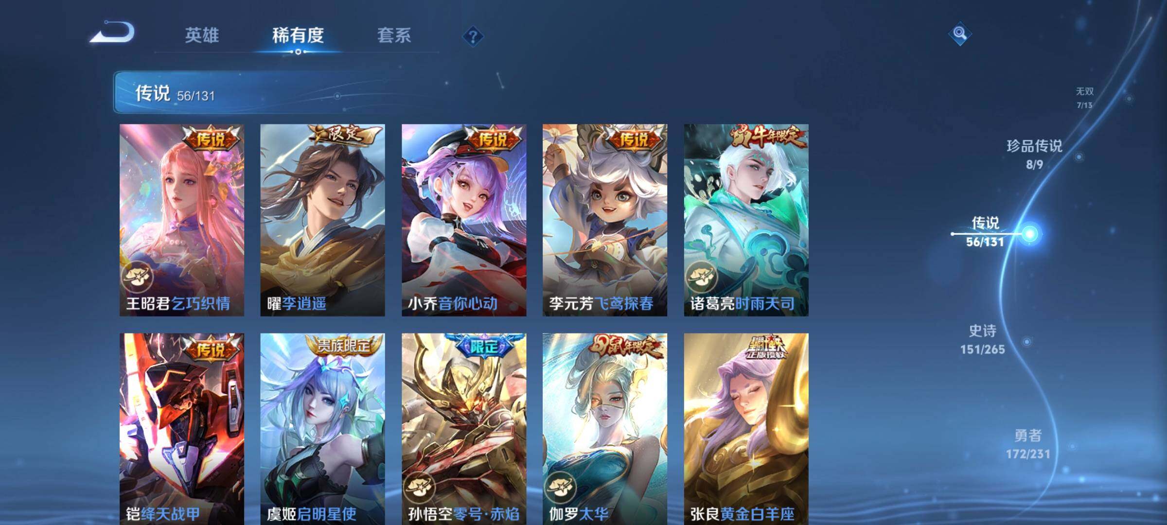 WZLX421423王者荣耀账号详情图21