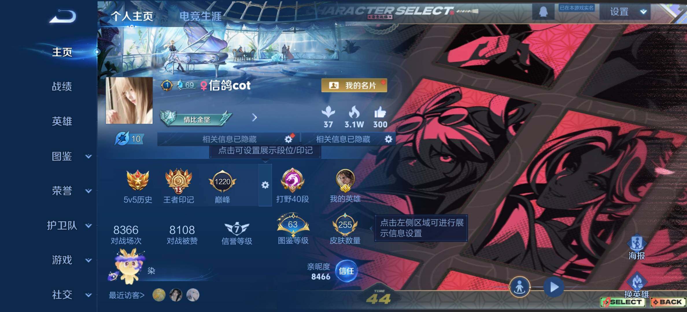 WZDN421355王者荣耀账号详情图2