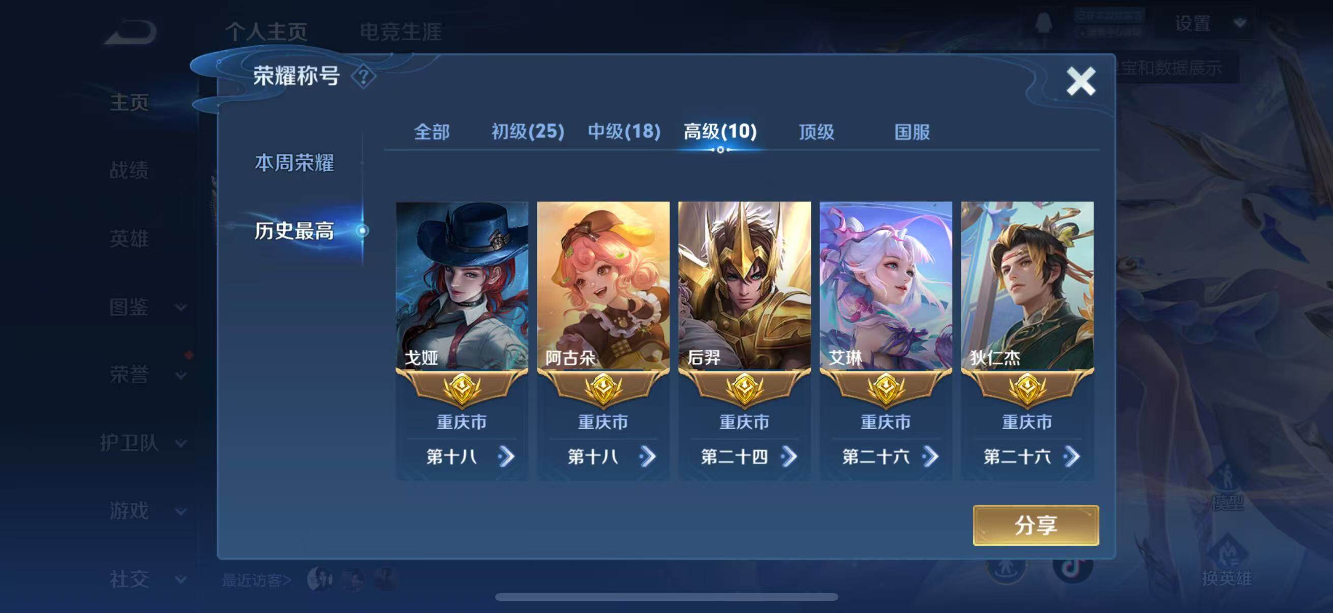 WZLFY421522王者荣耀账号详情图14