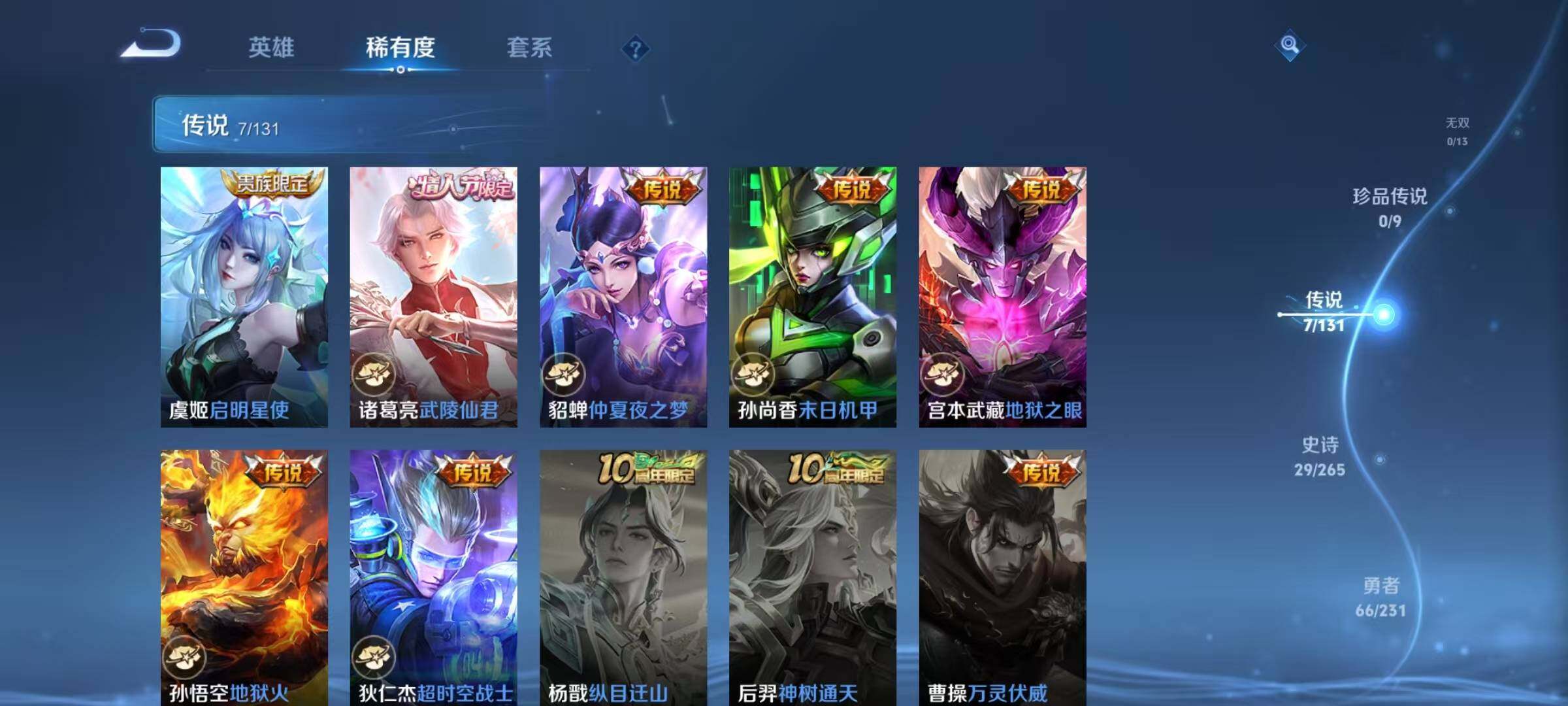 WZJZ442686王者荣耀账号详情图8