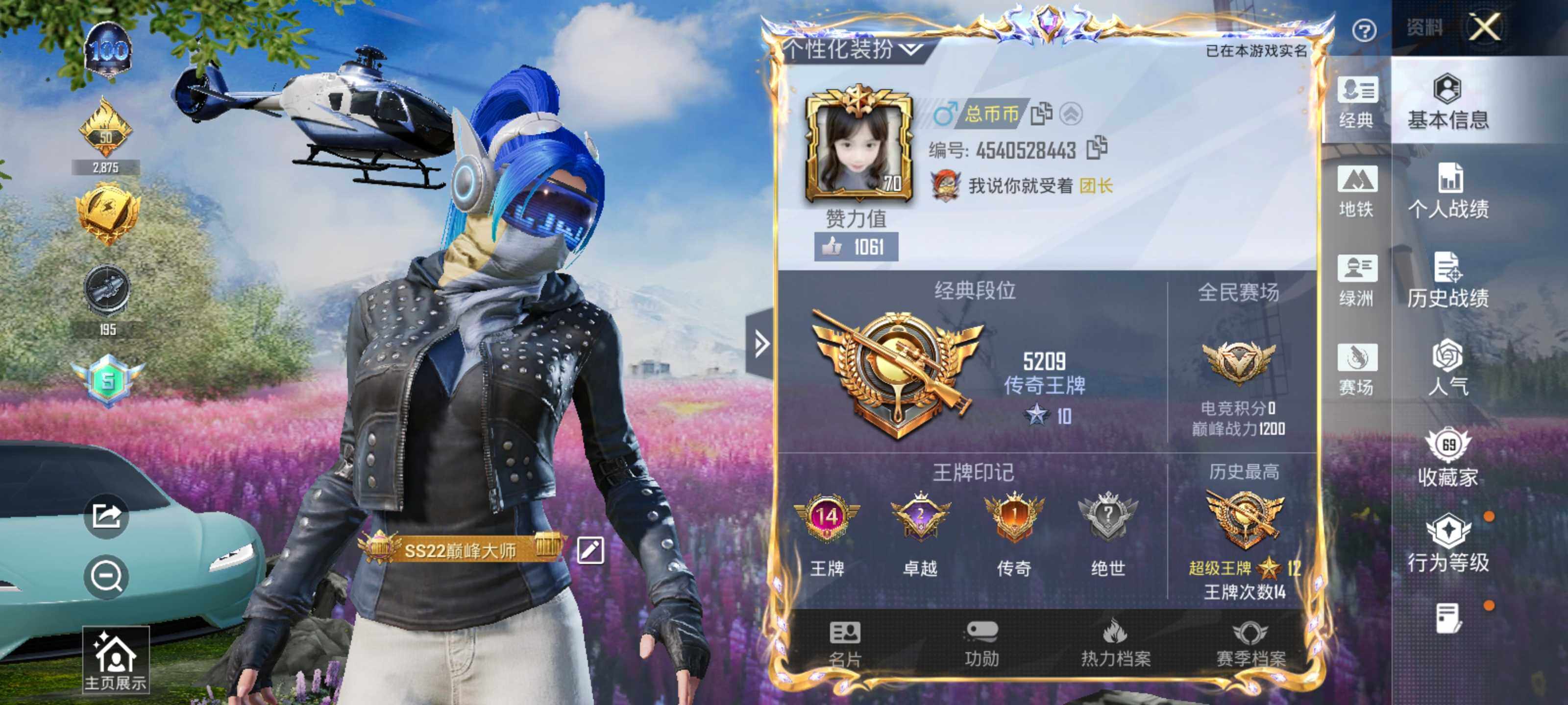 HPLE414305和平精英账号详情图7