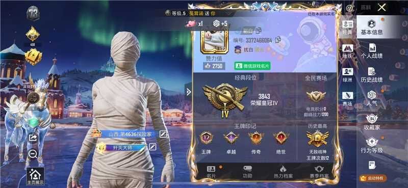 HPLX414310和平精英账号详情图9