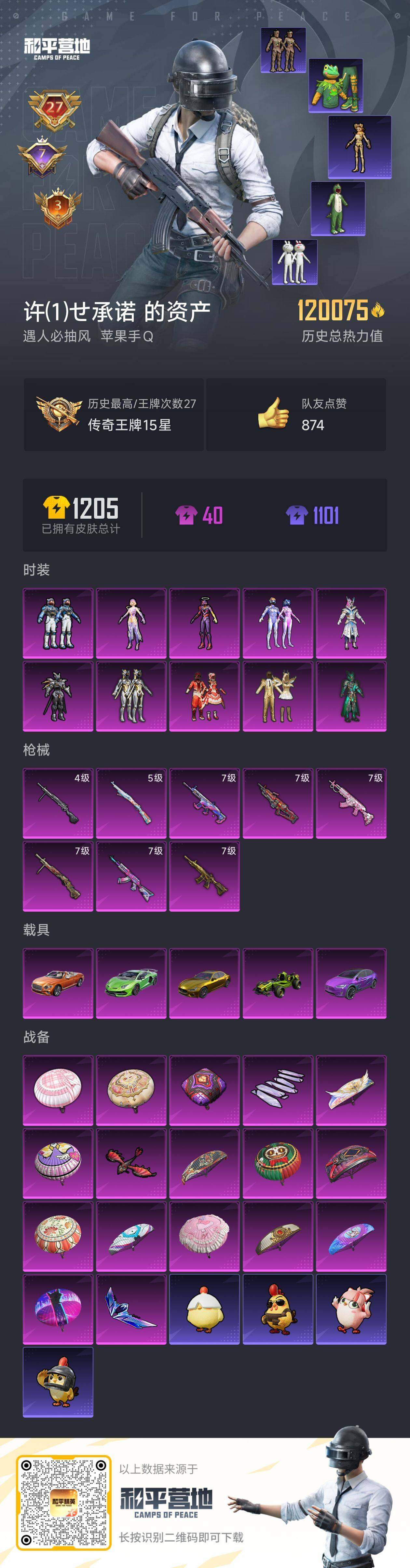 HPLE414245和平精英账号详情图7 HPLE414245和平精英账号详情图7