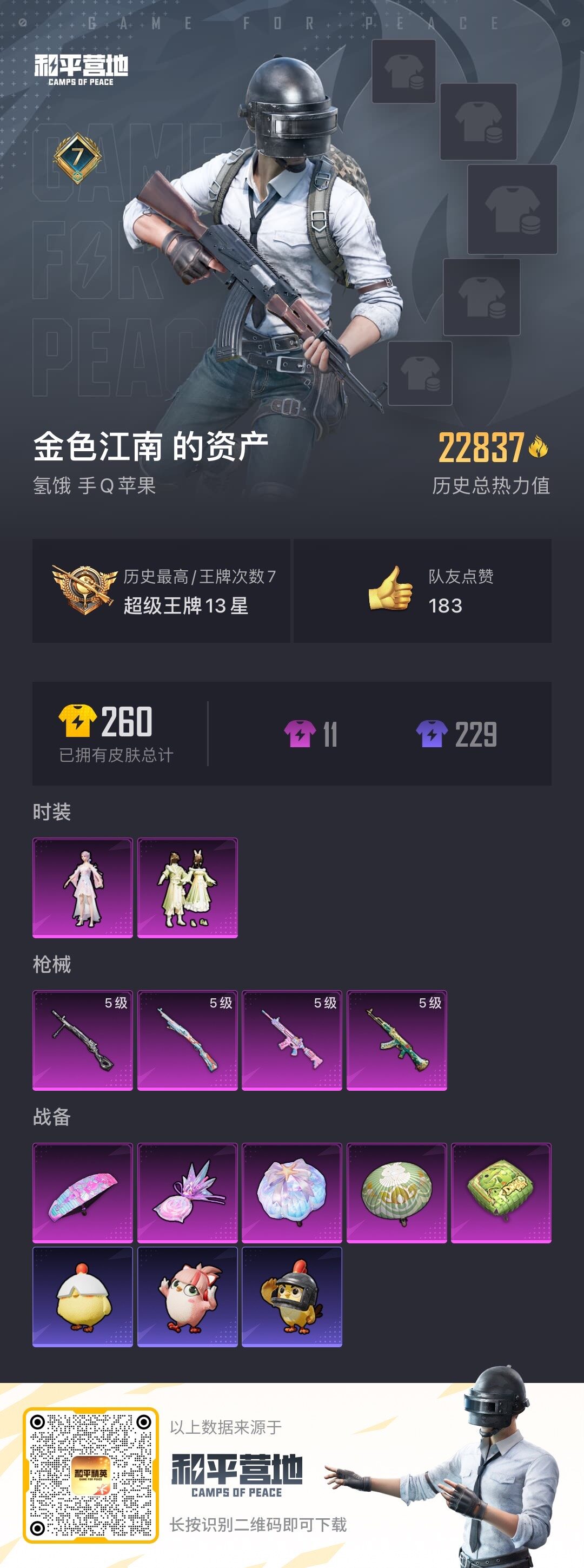 HPCMW416904和平精英账号详情图5 HPCMW416904和平精英账号详情图5