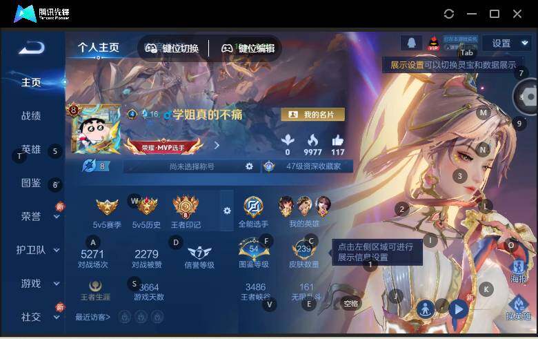 WZLX463430王者荣耀账号详情图6