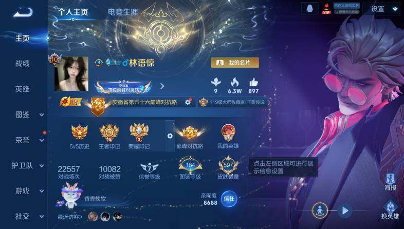 WZ03423987王者荣耀账号详情图13