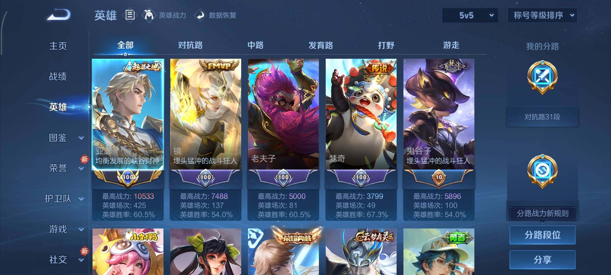 WZCMY429769王者荣耀账号详情图3