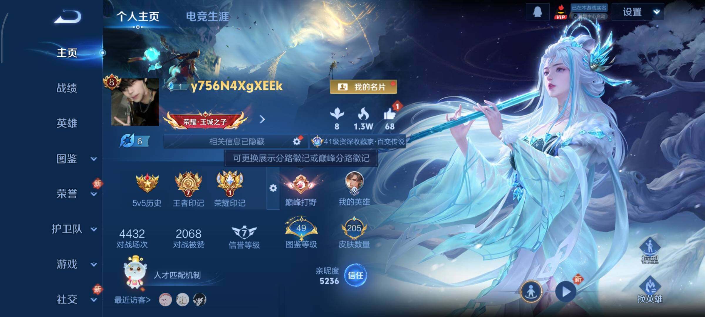 WZCMY429795王者荣耀账号详情图2