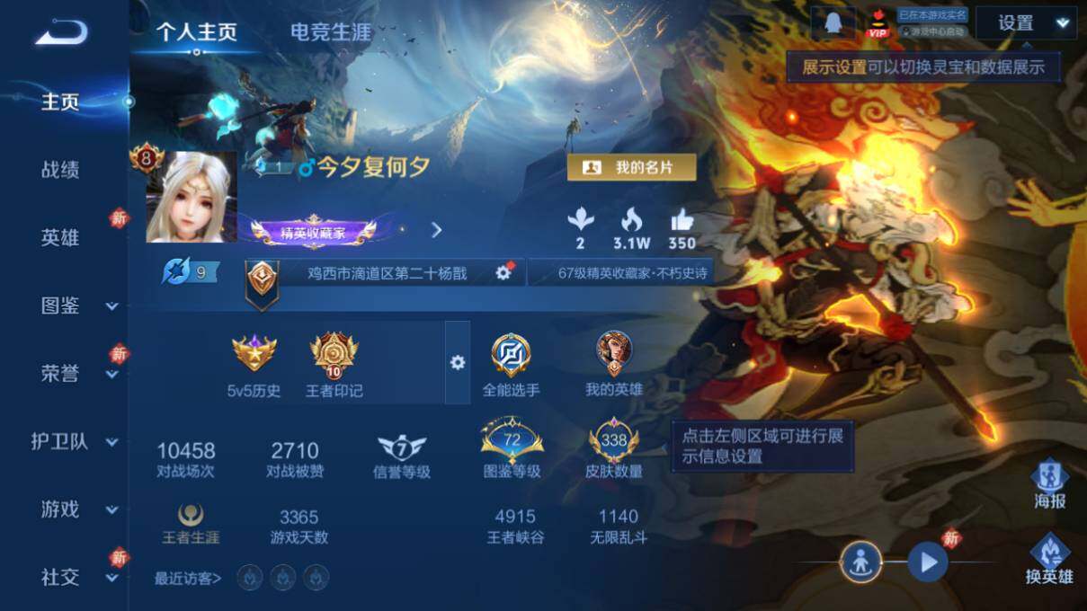 WZLX463789王者荣耀账号详情图8