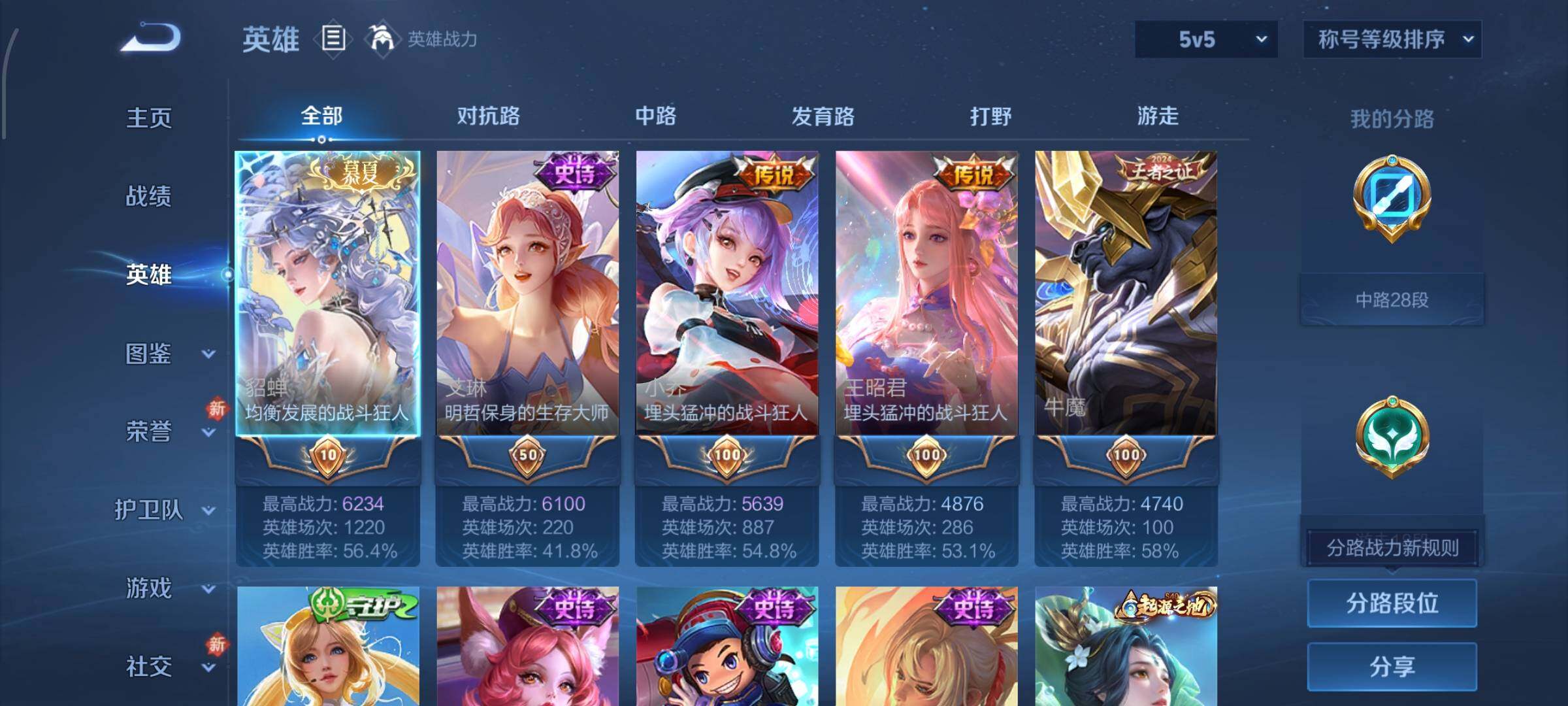 WZCMW454307王者荣耀账号详情图3