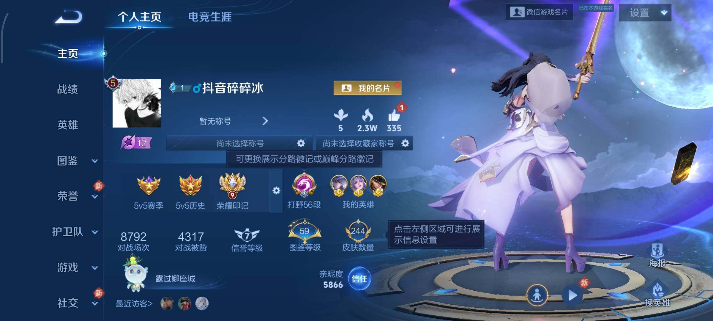 WZCMW438112王者荣耀账号详情图2