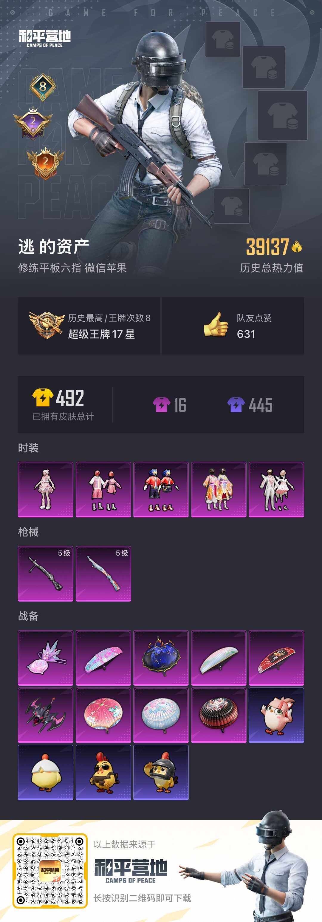 HPLE414235和平精英账号详情图5