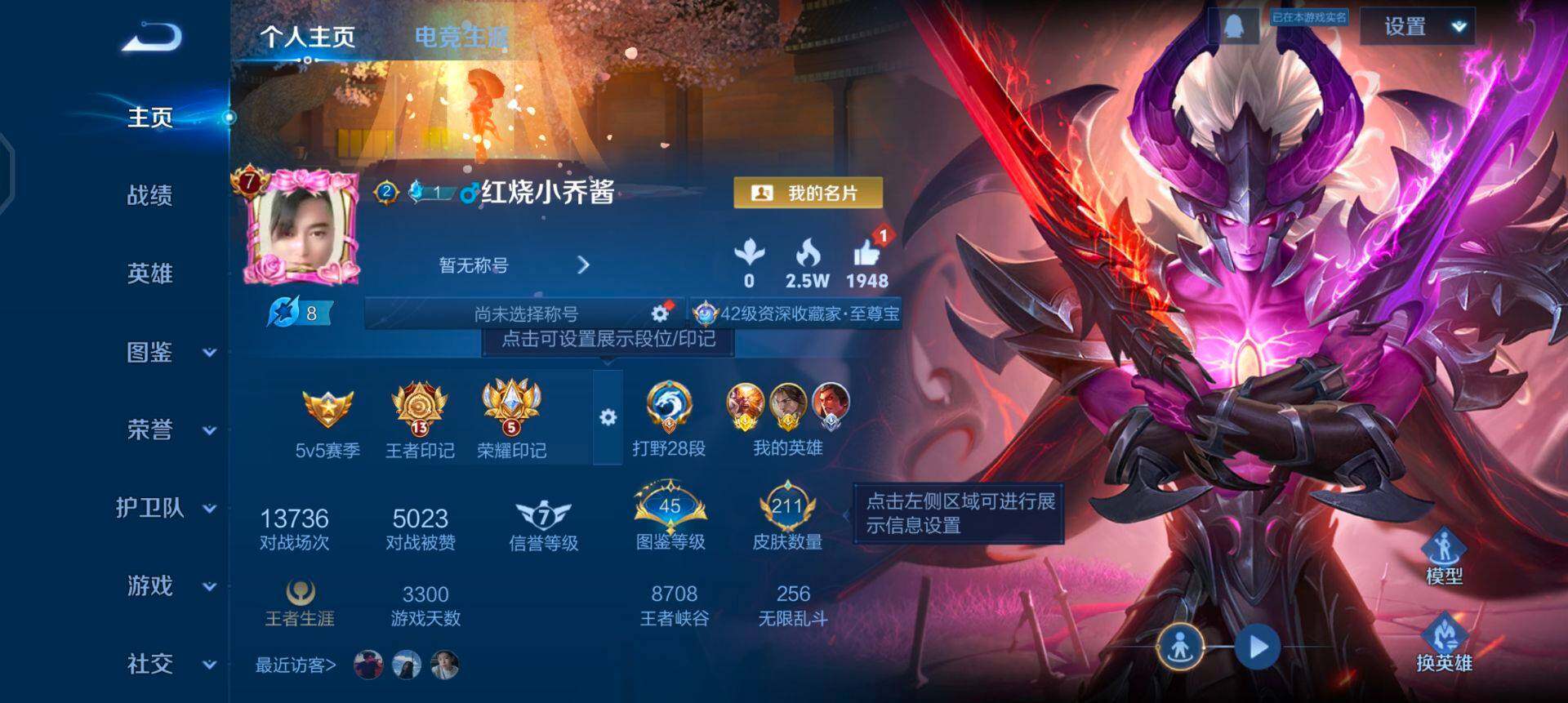 WZQM430218王者荣耀账号详情图3 WZQM430218王者荣耀账号详情图3