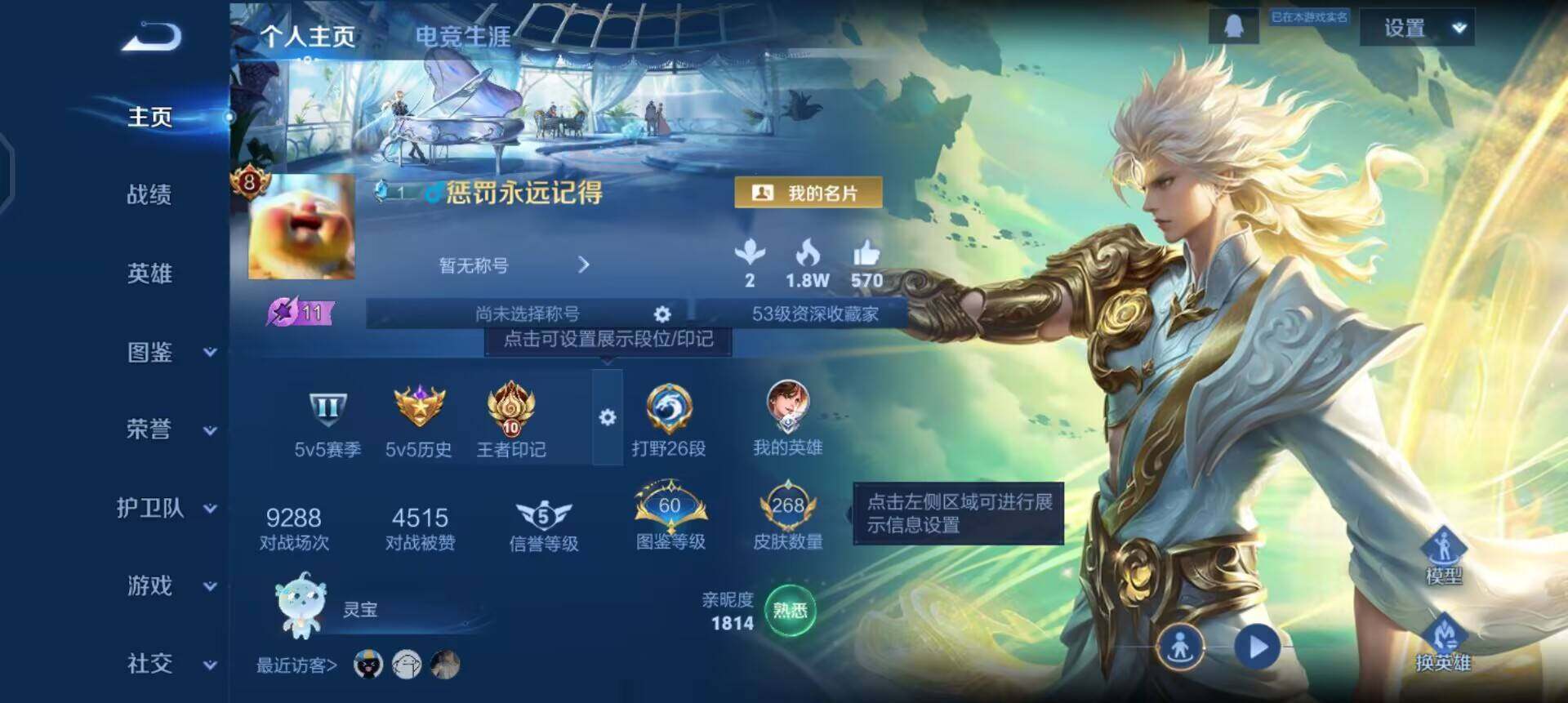 WZQM425240王者荣耀账号详情图3