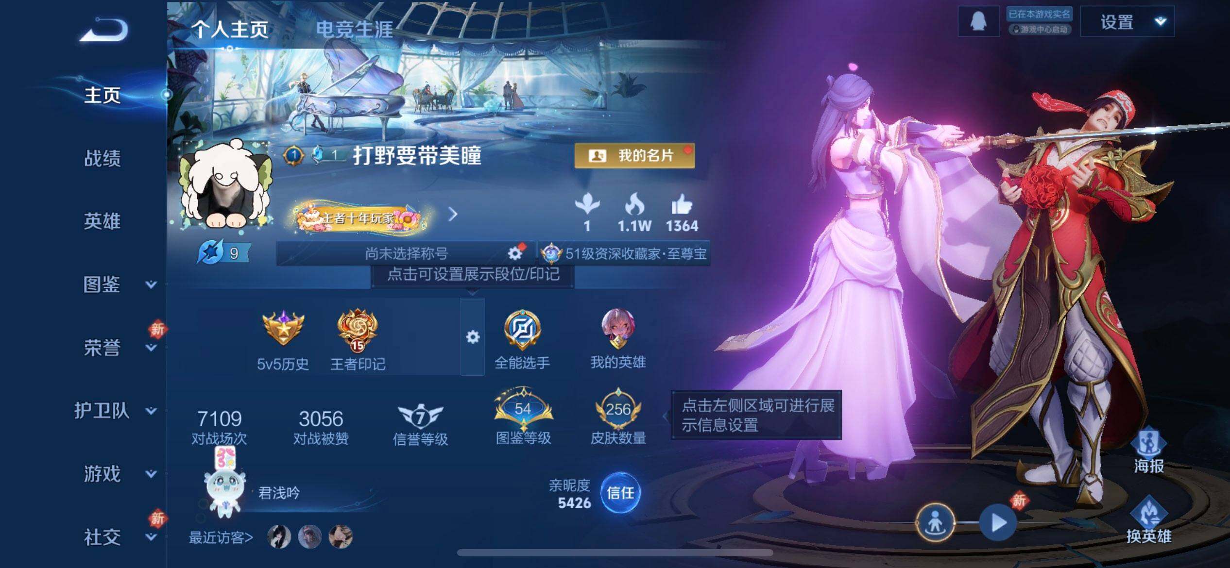 WZQM430231王者荣耀账号详情图3