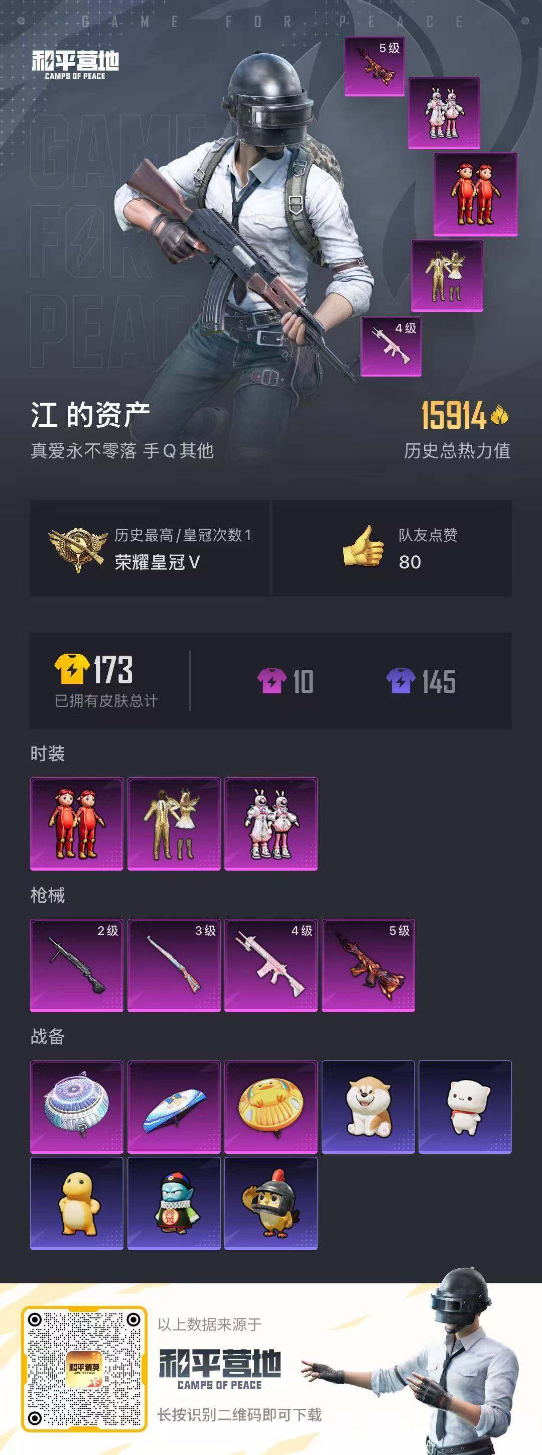 HPQM414217和平精英账号详情图4