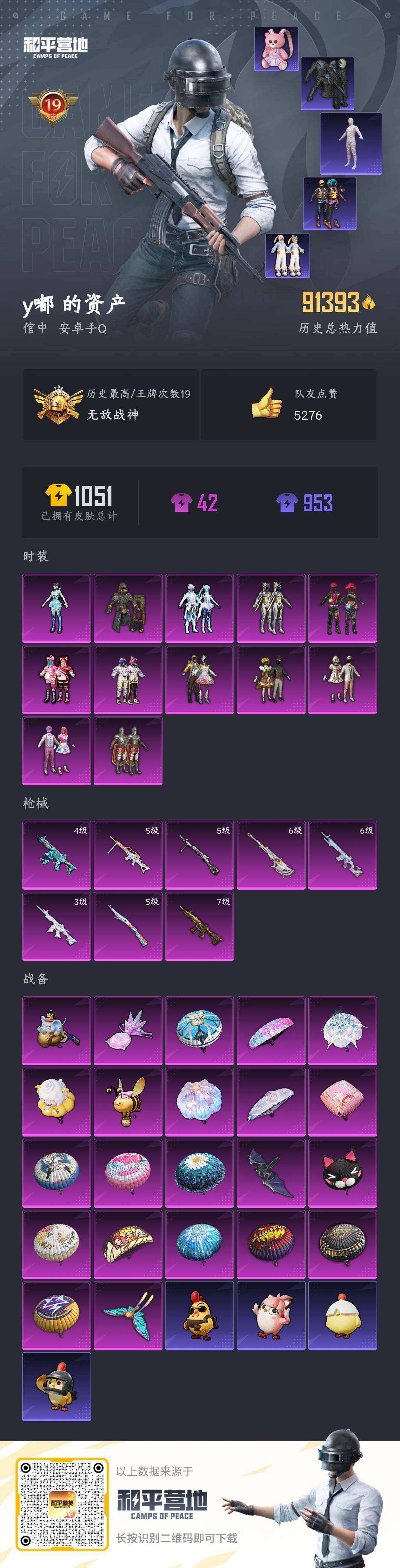 HPQM414223和平精英账号详情图8 HPQM414223和平精英账号详情图8