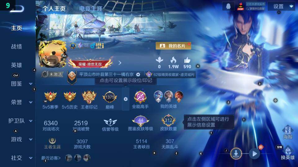 WZ03431235王者荣耀账号详情图9