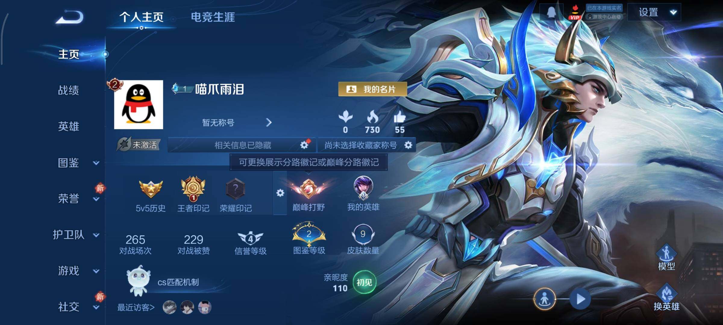 WZCMY431053王者荣耀账号详情图2