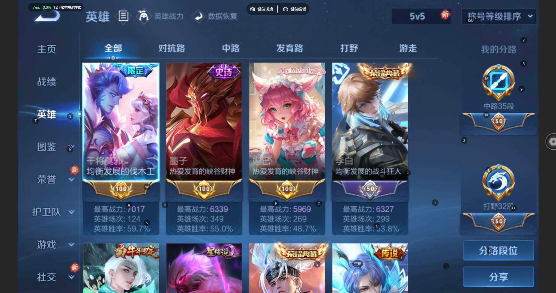 WZBSY431862王者荣耀账号详情图5