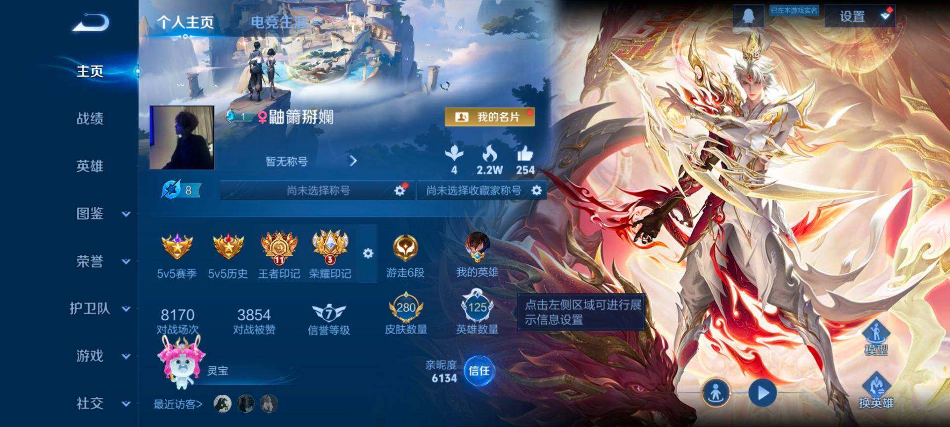 WZQM425296王者荣耀账号详情图3