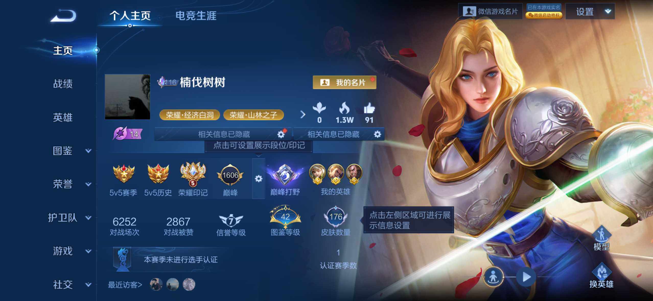 WZCMW437989王者荣耀账号详情图3 WZCMW437989王者荣耀账号详情图3