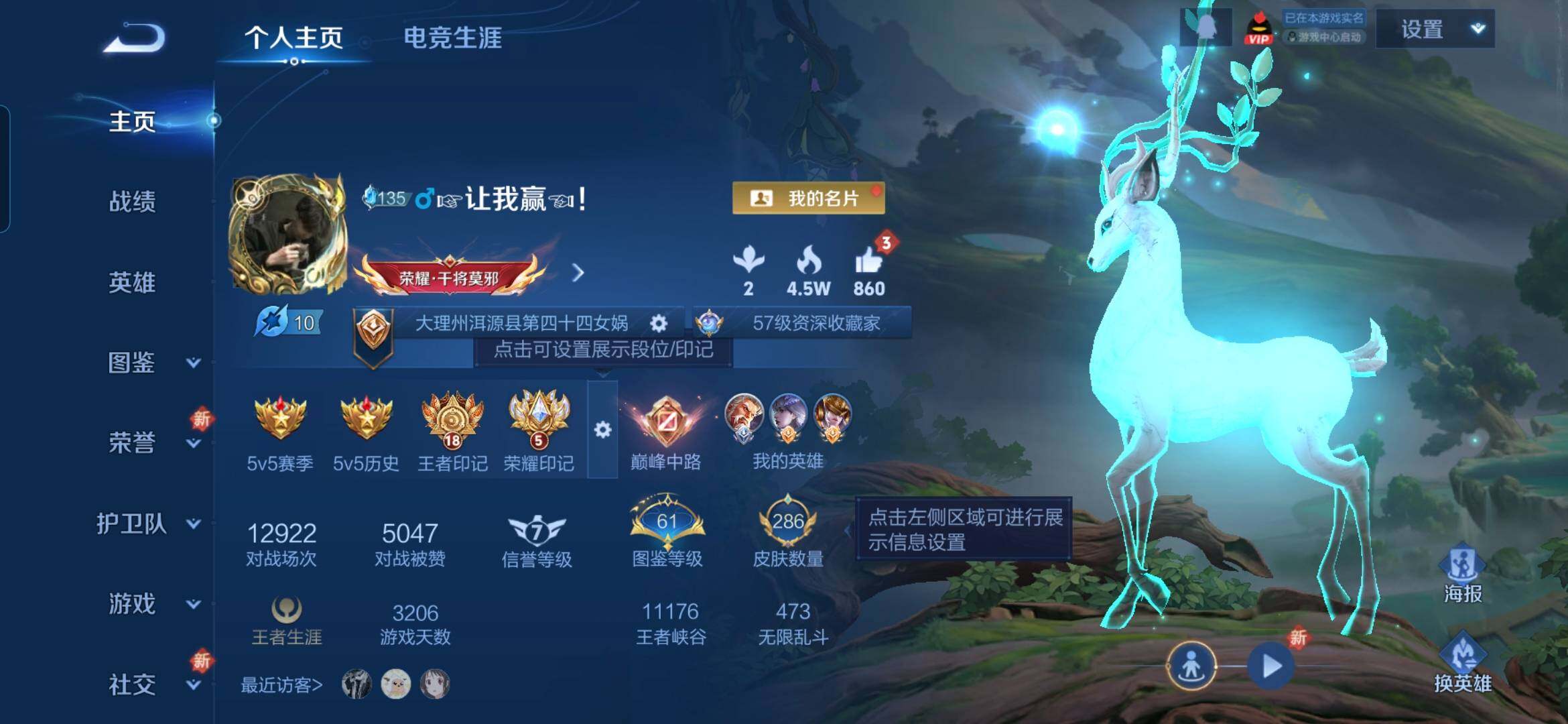 WZQM425346王者荣耀账号详情图4 WZQM425346王者荣耀账号详情图4