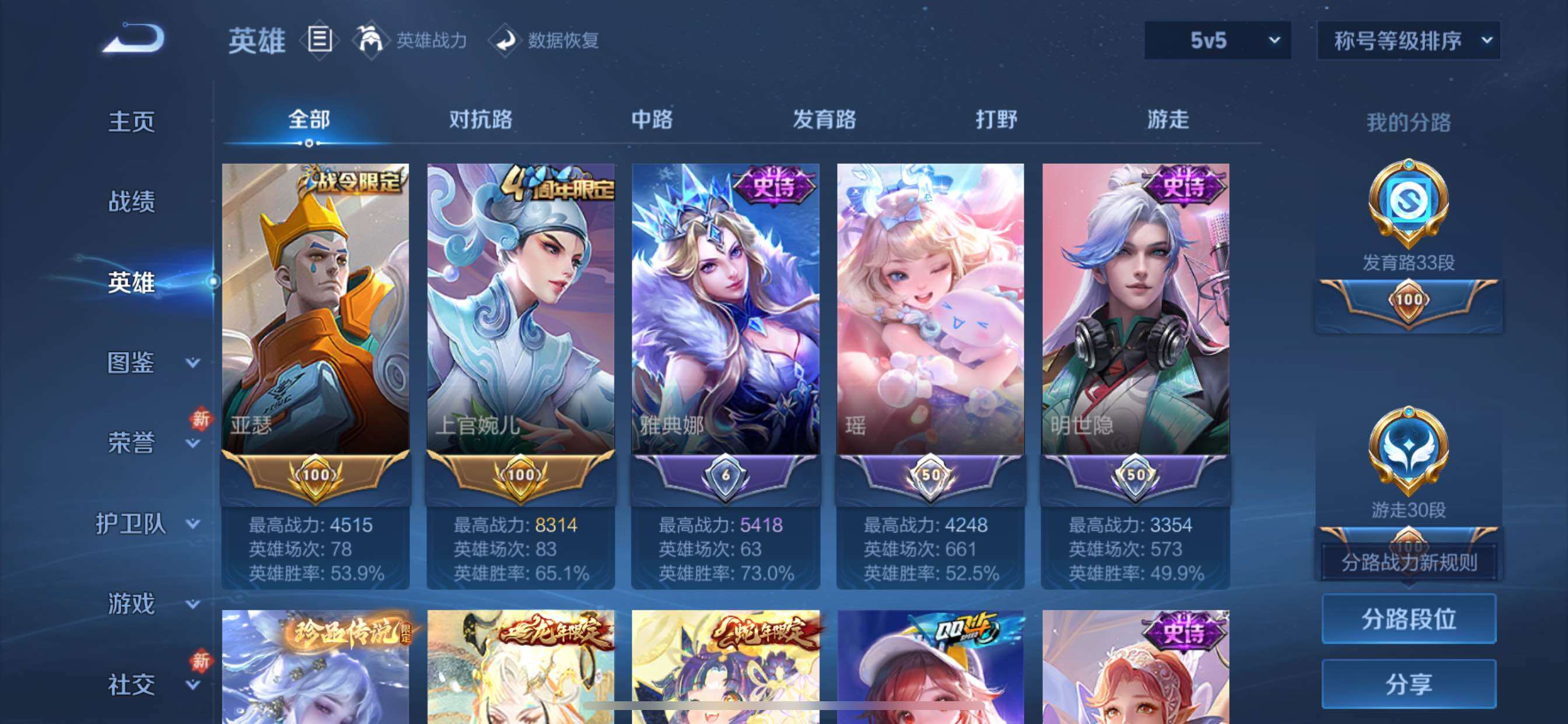 WZCMY433761王者荣耀账号详情图4