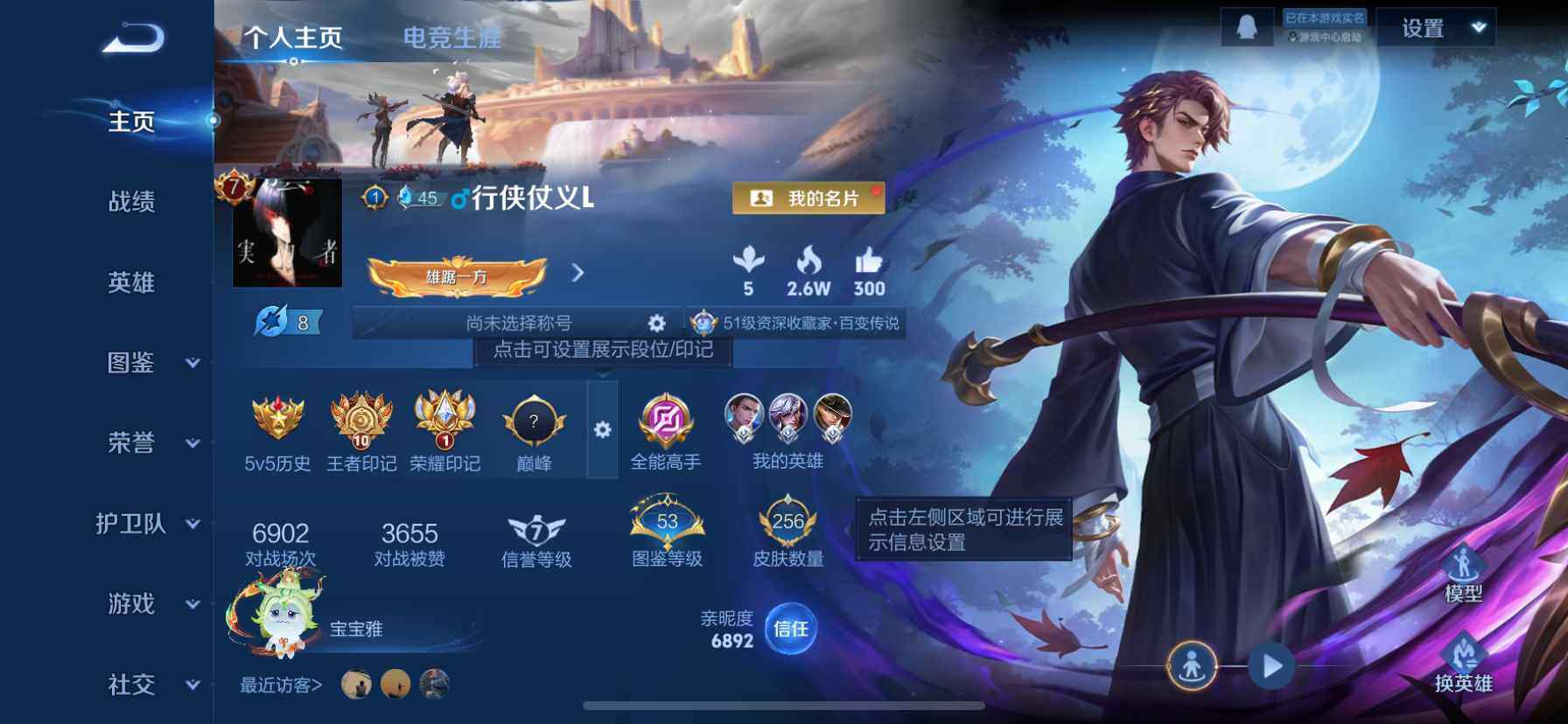 WZQM425373王者荣耀账号详情图4