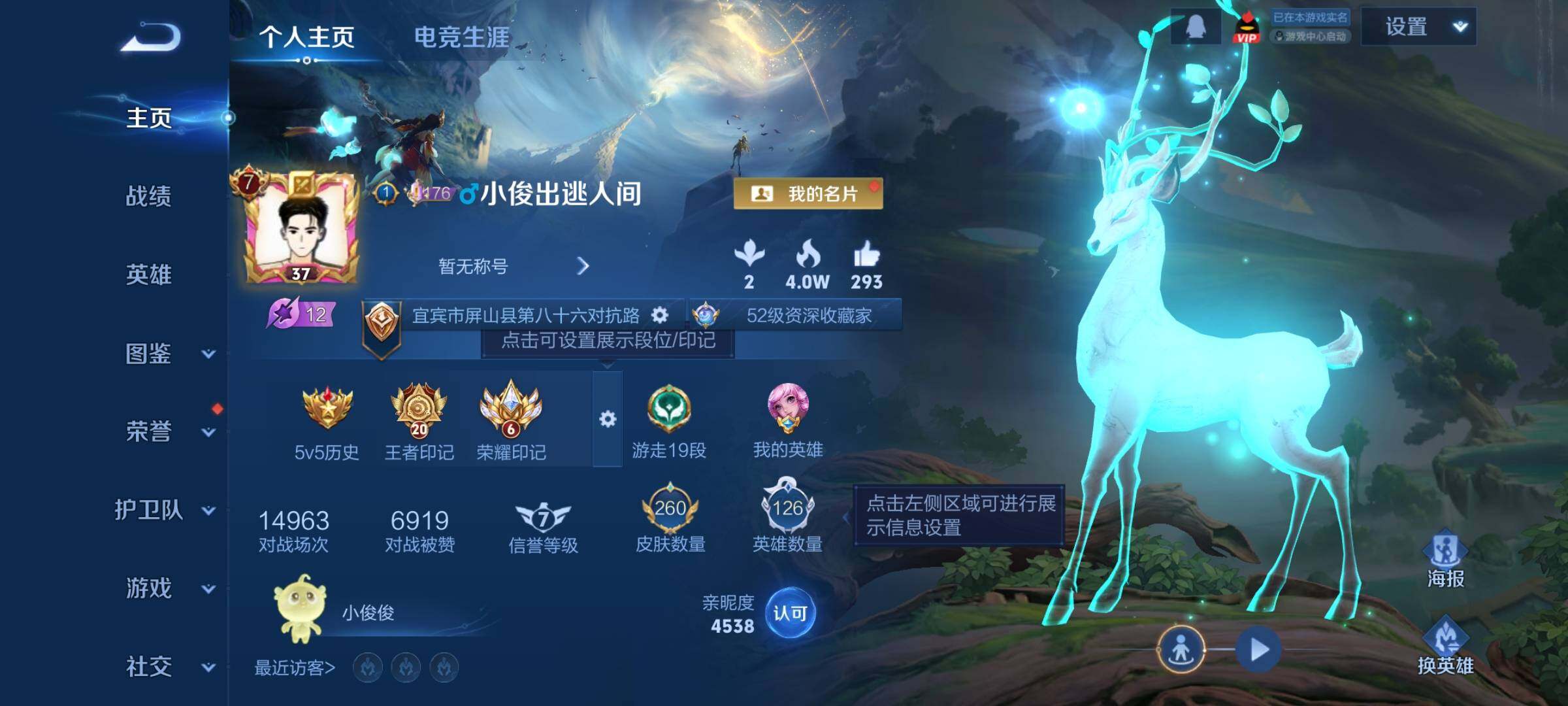 WZQM425412王者荣耀账号详情图4 WZQM425412王者荣耀账号详情图4