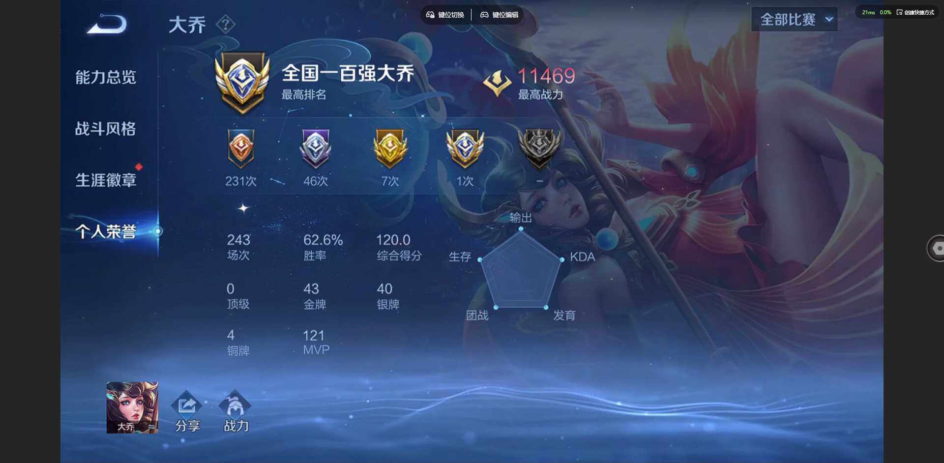 WZQM431421王者荣耀账号详情图13