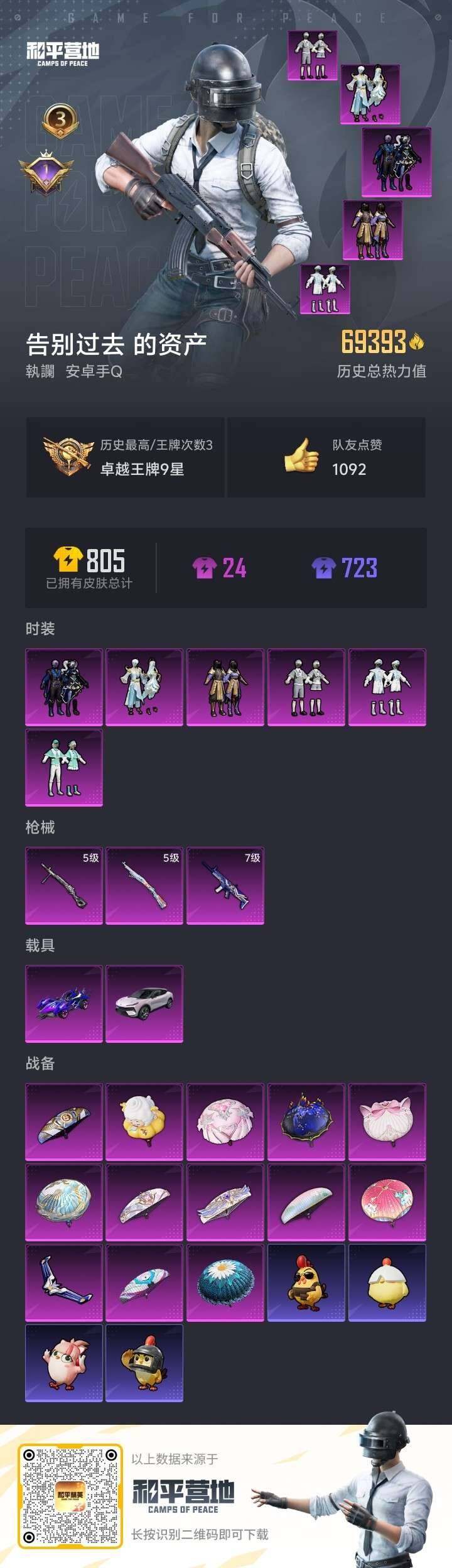 HPLE414941和平精英账号详情图8