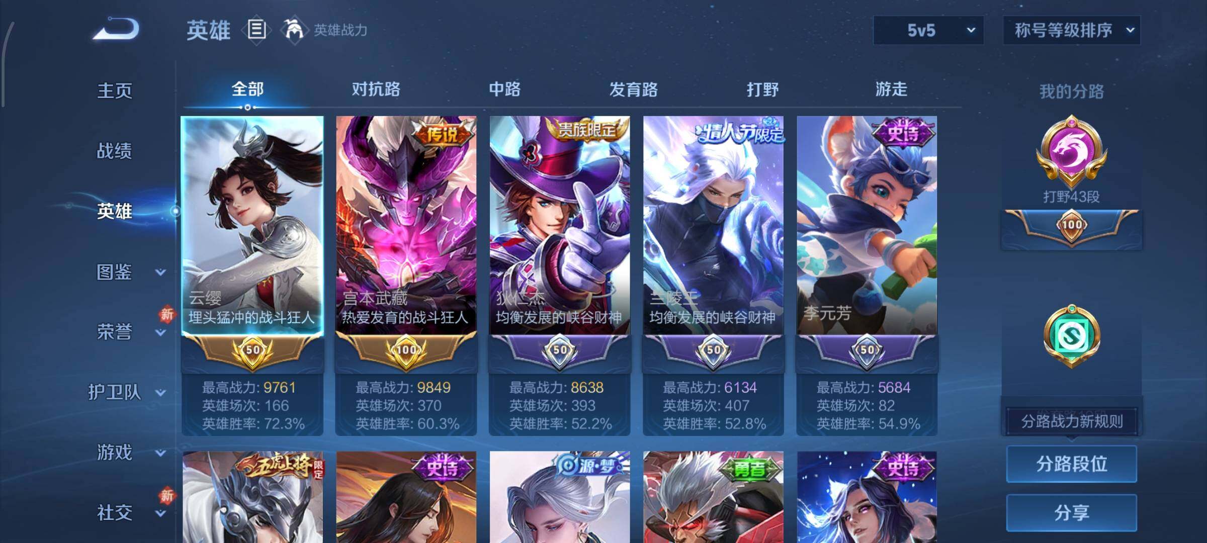 WZCMW435064王者荣耀账号详情图3